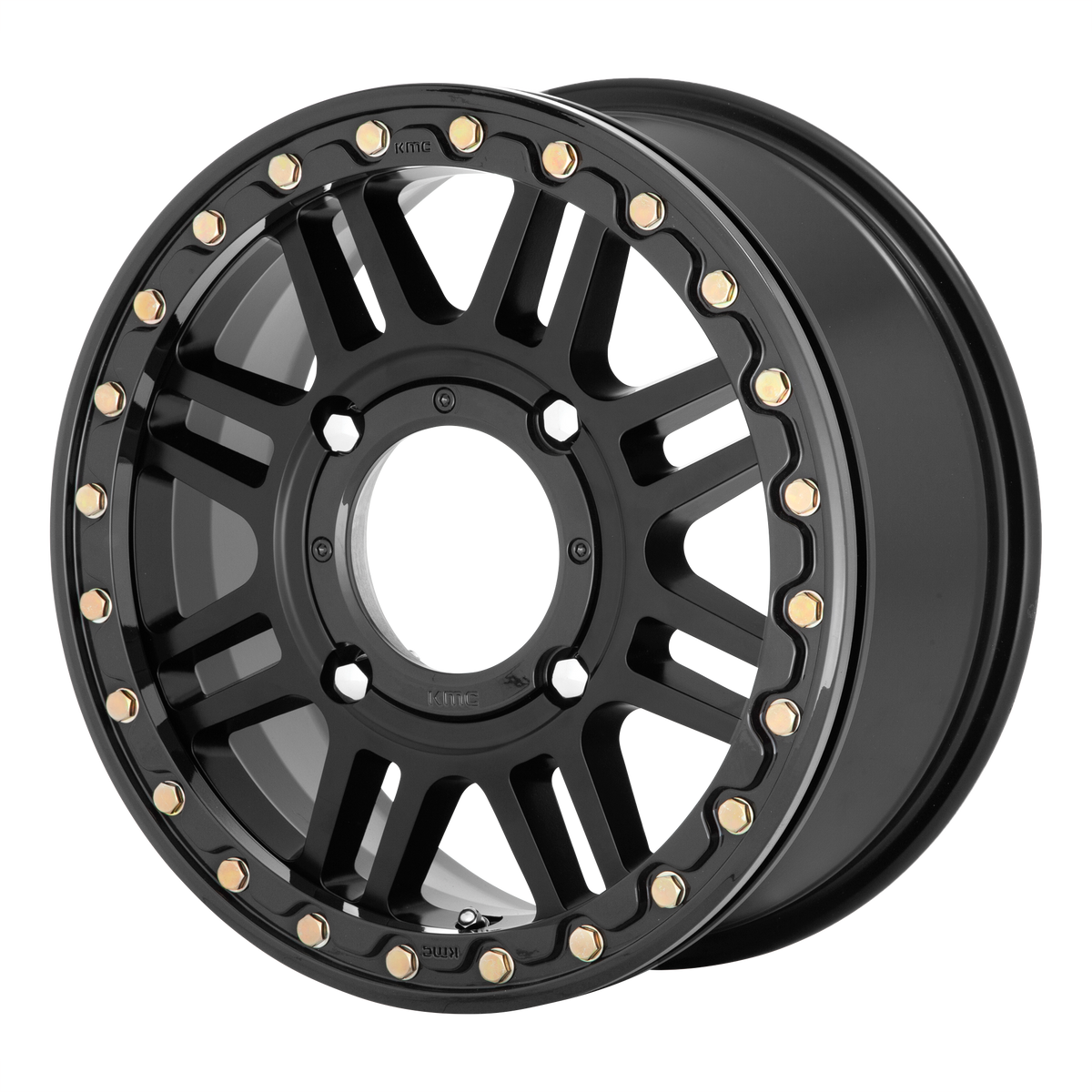 CAGE UTV BL 15X6 4X137 S-BLK BLK-RG +38