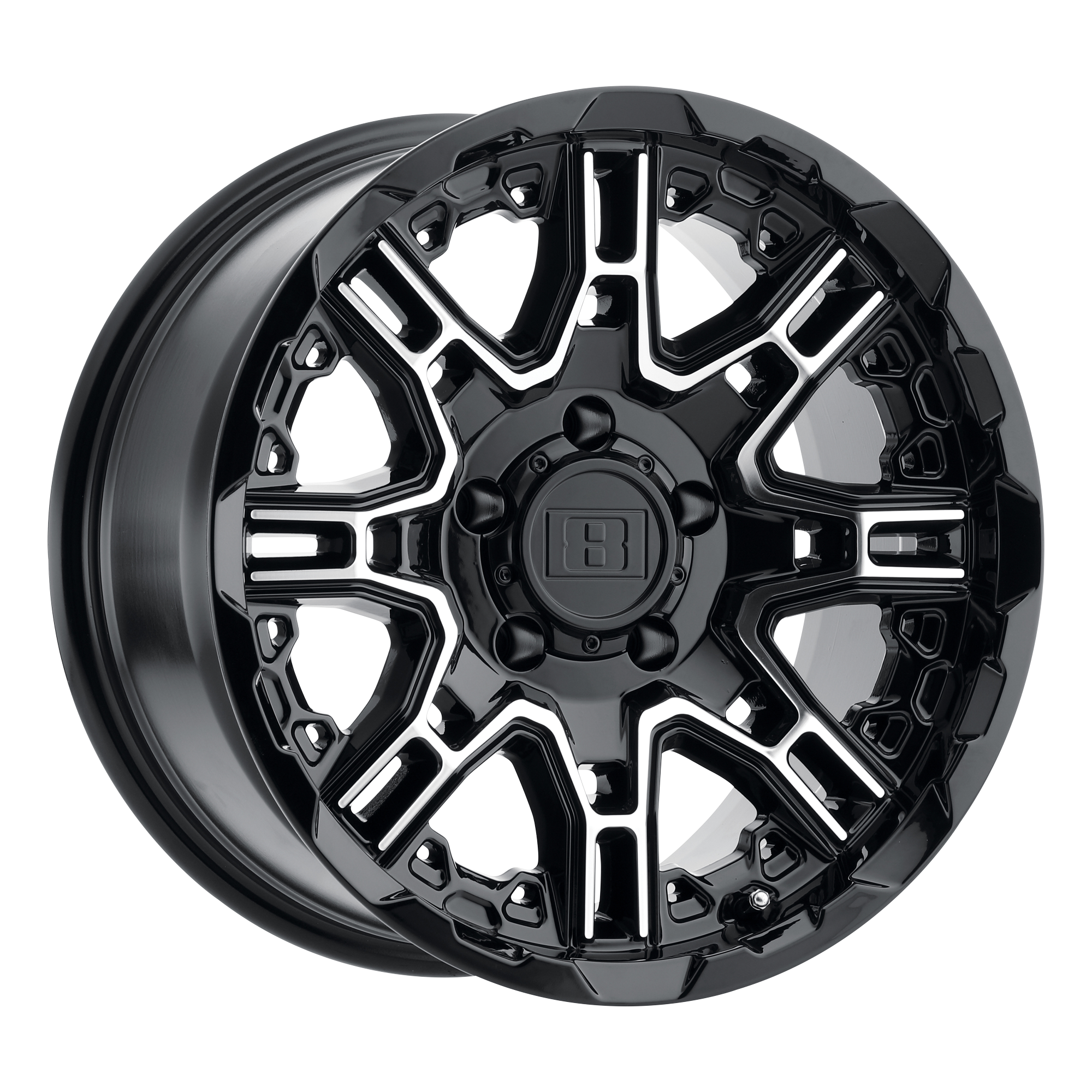 LE SLINGSHOT 17X8.5 5X127 -10 71 G-BK MC