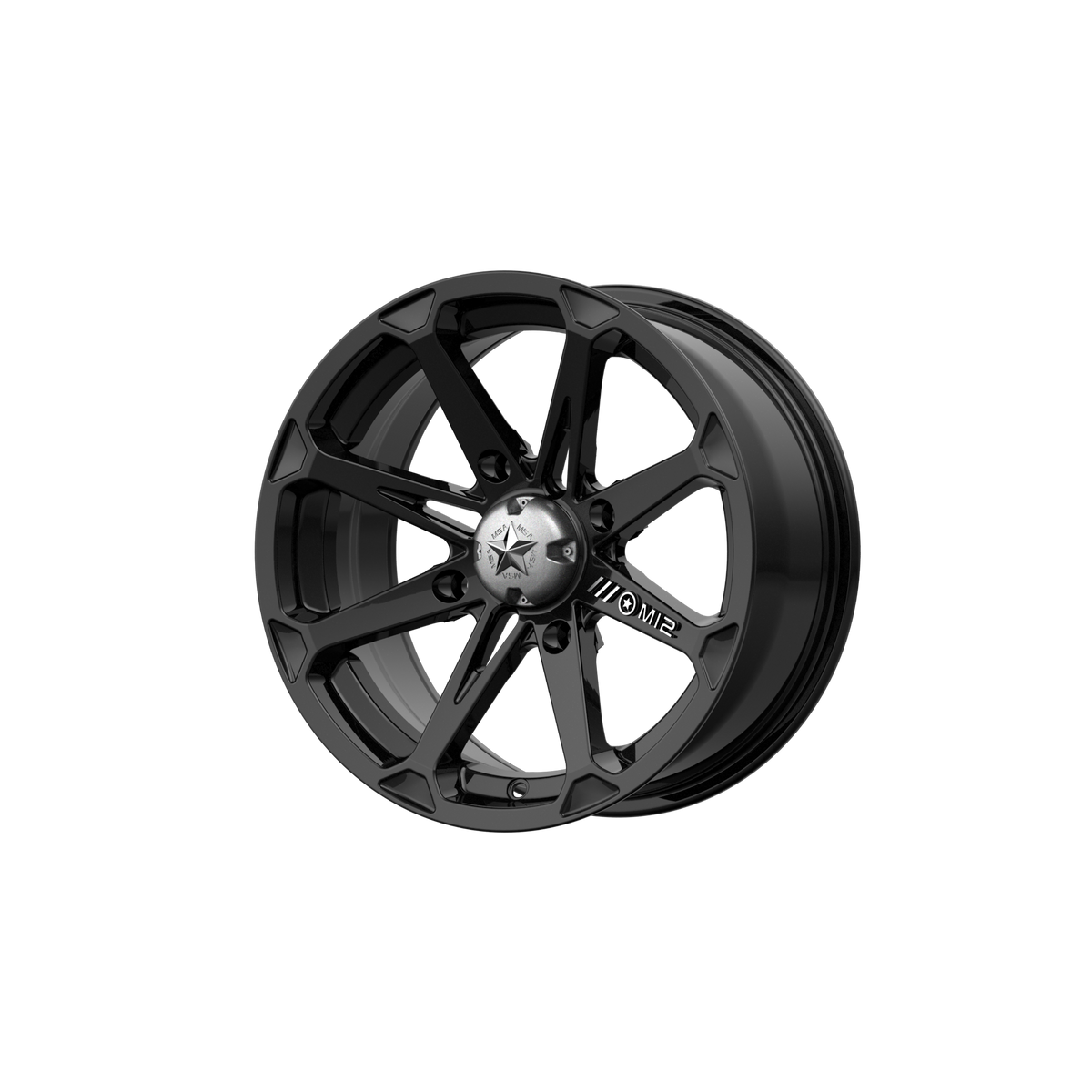DIESEL UTV 18X7 4X137 GLOSS BLACK 10MM