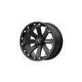 KORE UTV 14X7 4X137 MATTE BLACK 00MM