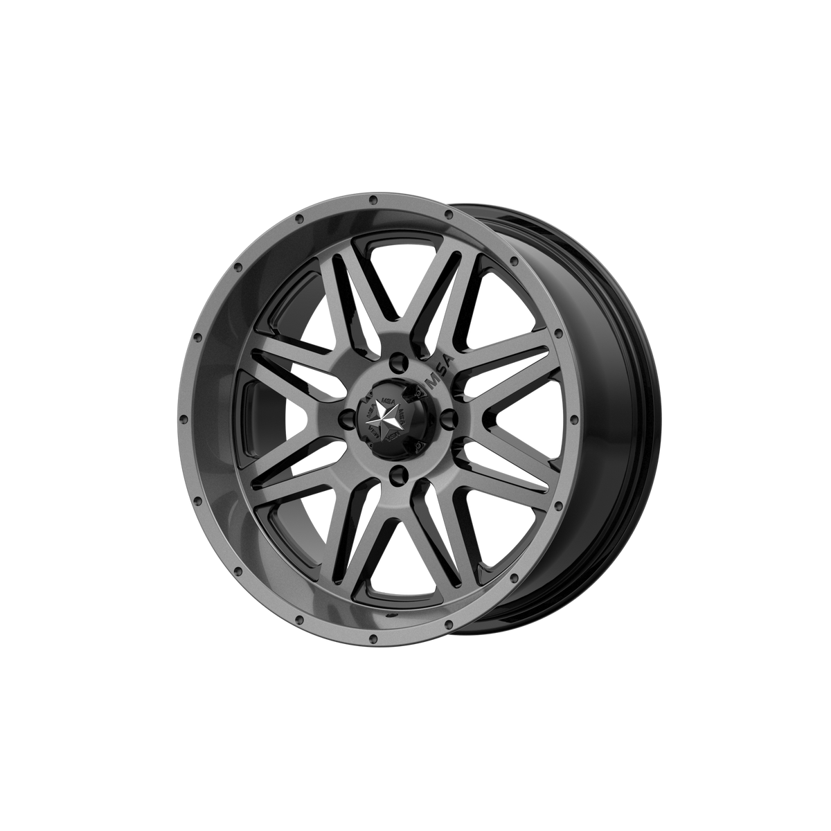VIBE UTV 14X7 4X156 DARK TINT 00MM