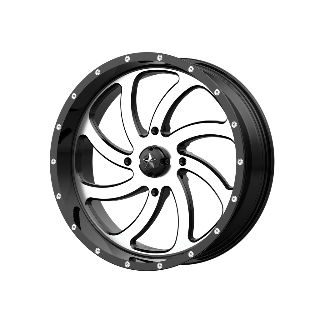 SWITCH UTV 18X7 4X156 MACH G-BLK 00MM