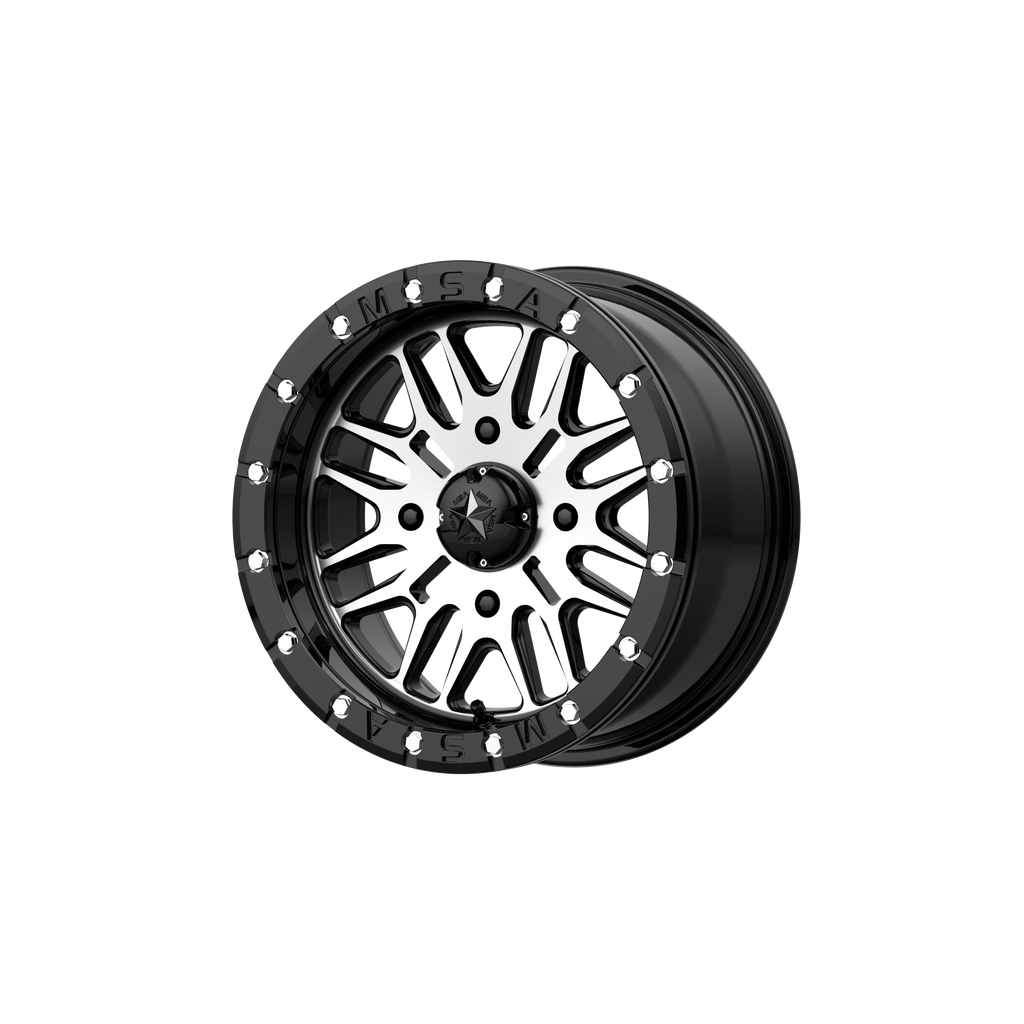 BRUTE UTV BL 14X7 4X156 G-BLK MACH 10MM