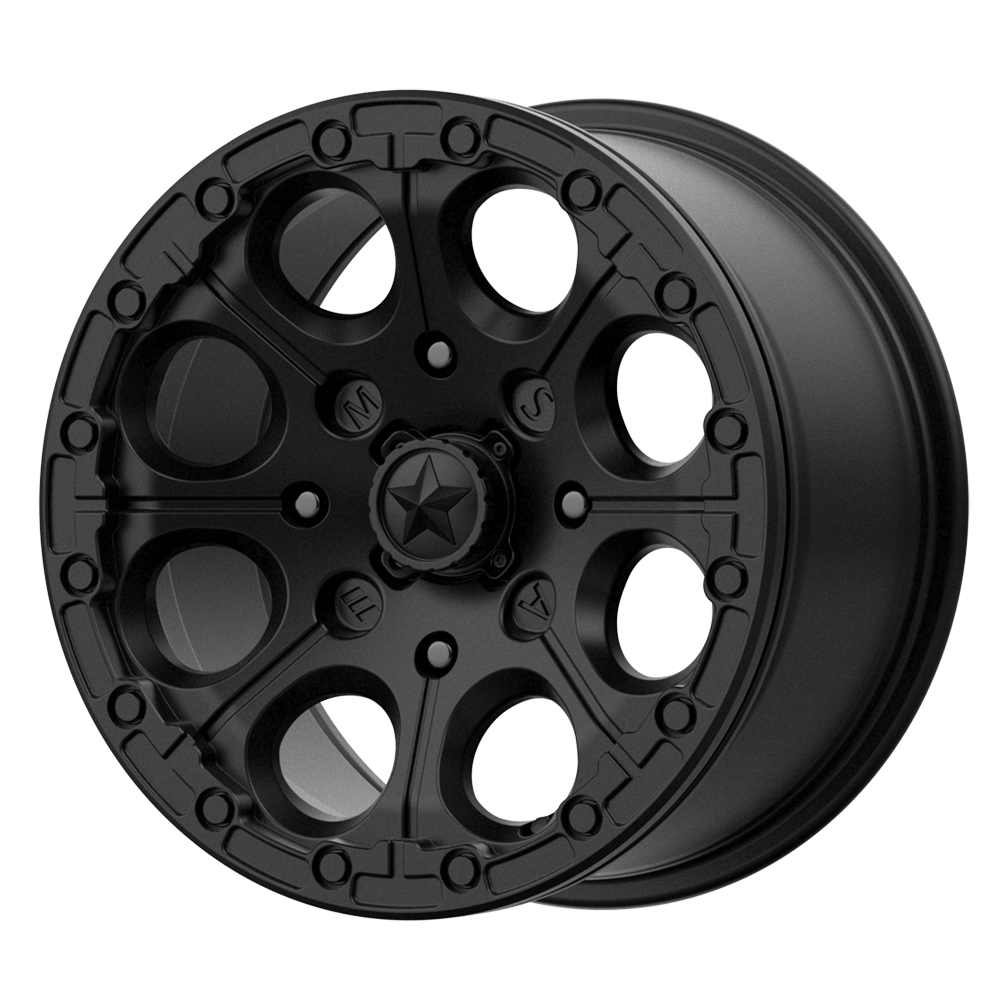 CANNON UTV BL 14X7 4X137 S-BLK 10MM