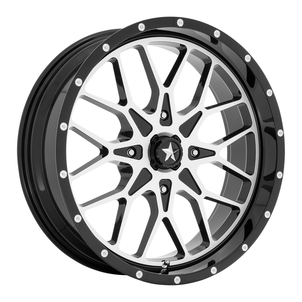 PORTAL UTV 20X7 4X156 115 G-BLK-MACH +0