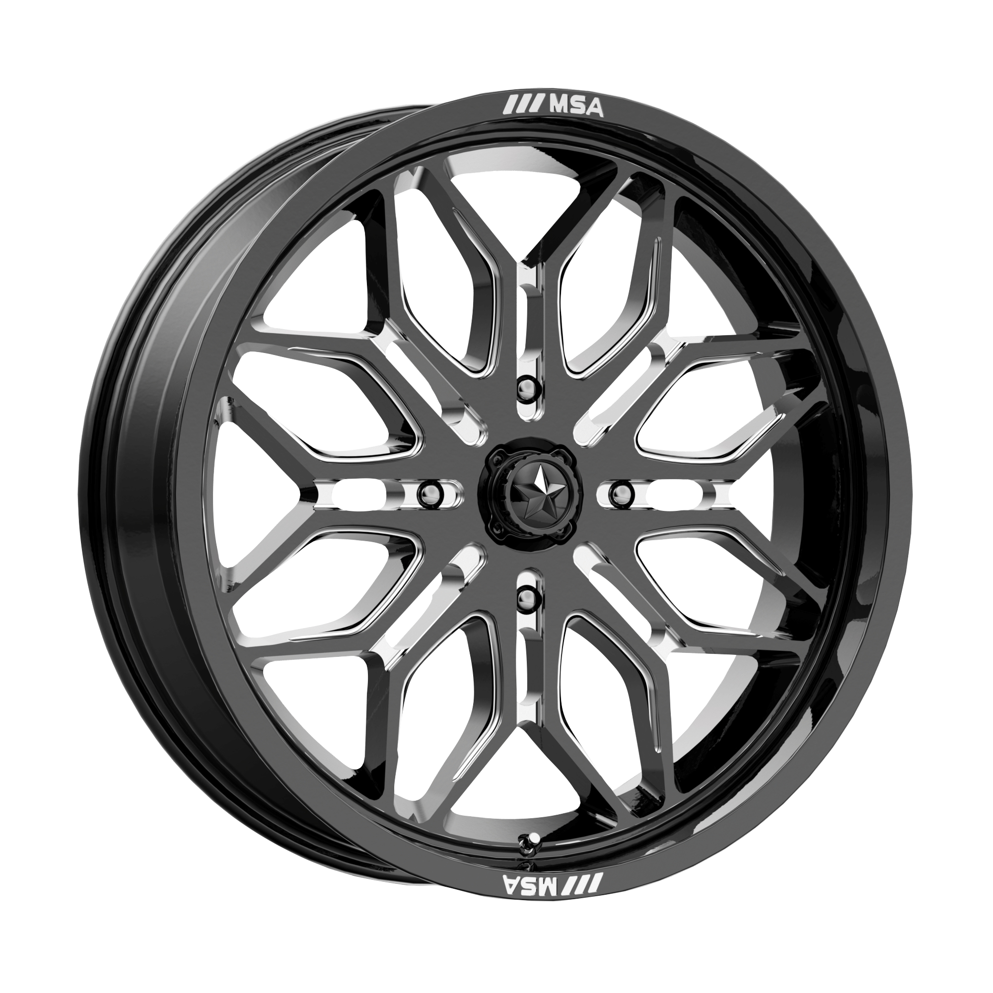 SNIPER UTV 18X7 4X110 86 G-BLK-MILL +10