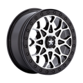 PORTAL UTV BL 15X6 4X137 G-BLK MACH +38