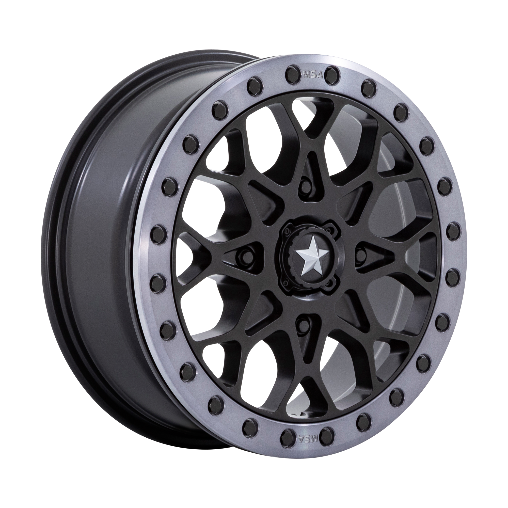 PORTAL UTV BL 15X6 4X156 S-BLK GRY +38