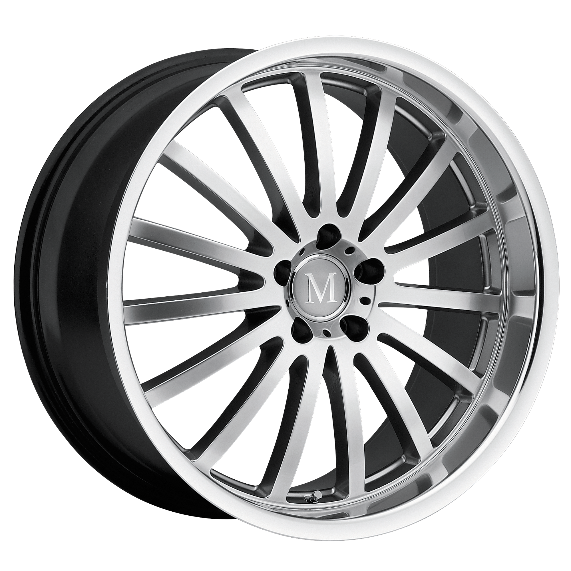 MN MILL 19X9.5 5X112 +25 66.6 SLV MIR