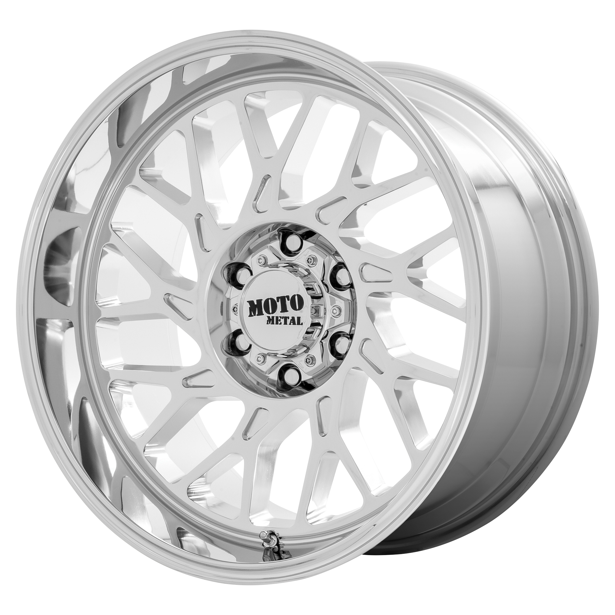 MO805 22X10 8X170 CHROME -18MM
