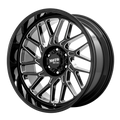 MO805 22X10 6X5.5 G-BLK MILL -18MM