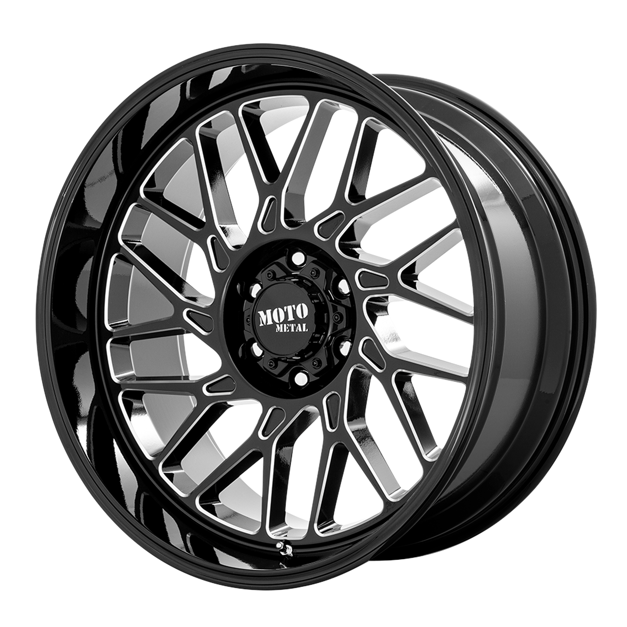 MO805 22X10 6X5.5 G-BLK MILL -18MM