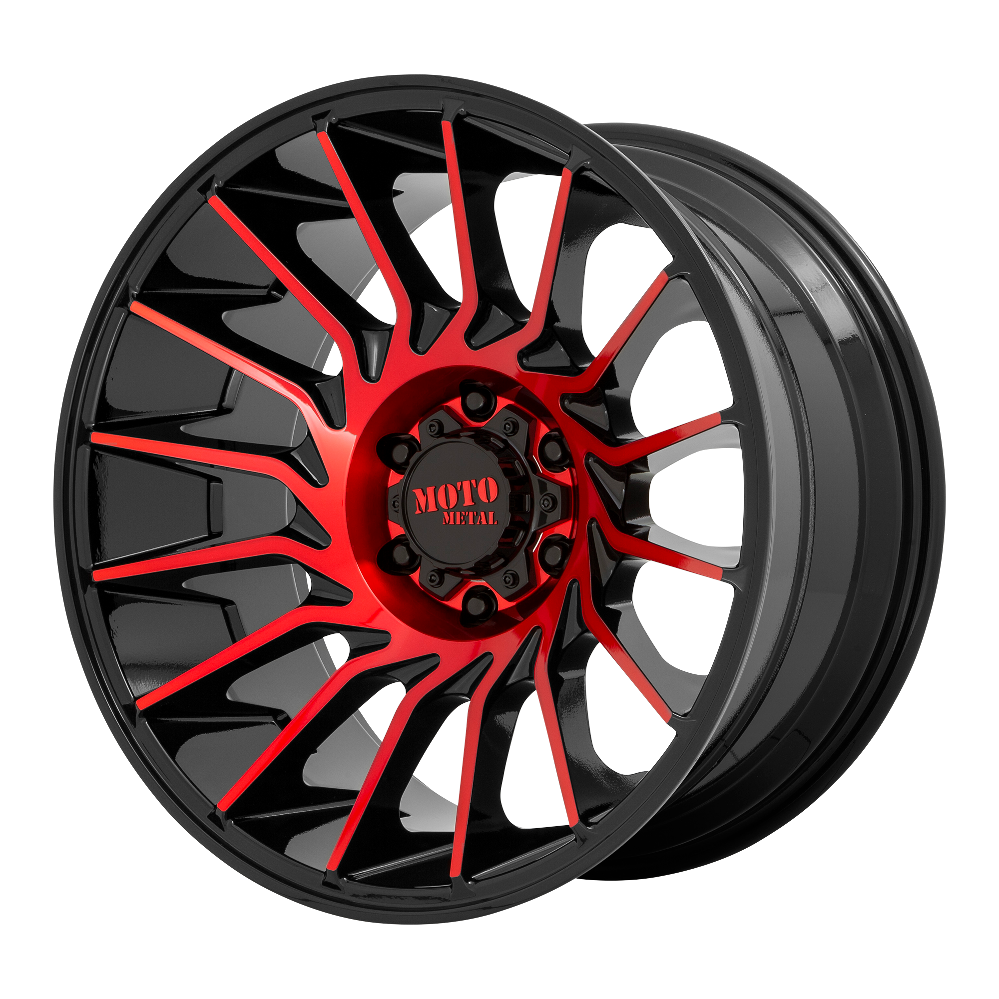 MO807 22X10 6X135 G-BLK MACH RTCC -18MM