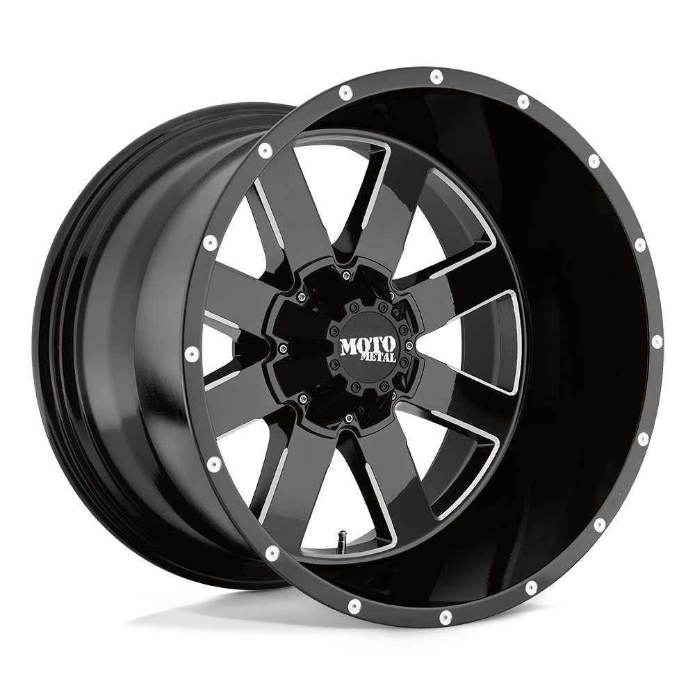MO962 20X12 8X170 G-BLK/MILL -44MM