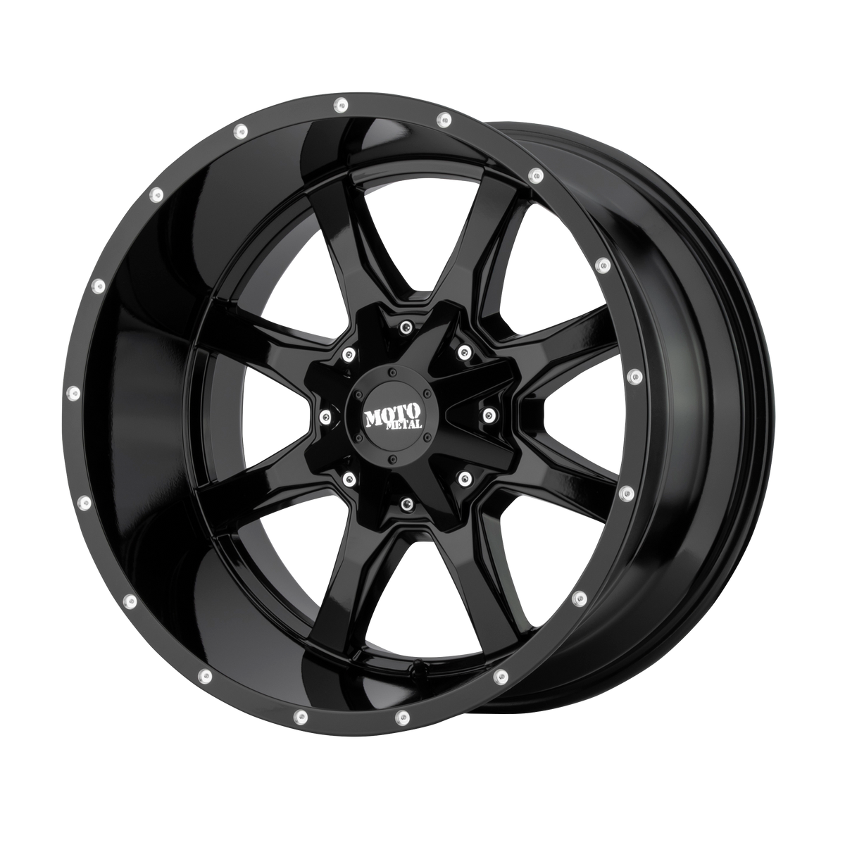 MO970 17X8 6X135 SG-BLK MILL 00MM