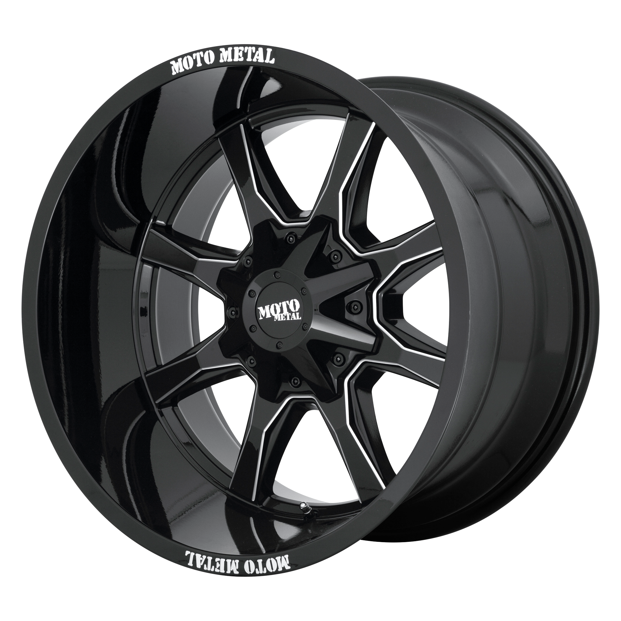 MO970 17X8 6X135/5.5 G-BLK MILL SPK 00MM