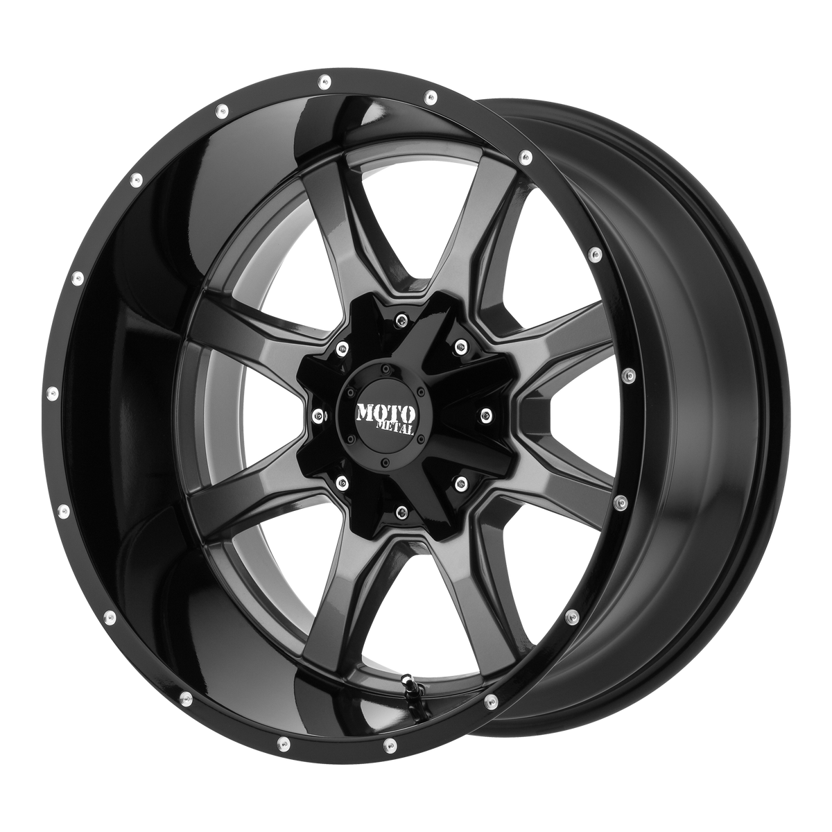 MO970 20X9 6X135/5.5 G-GRY BLK LP 18MM