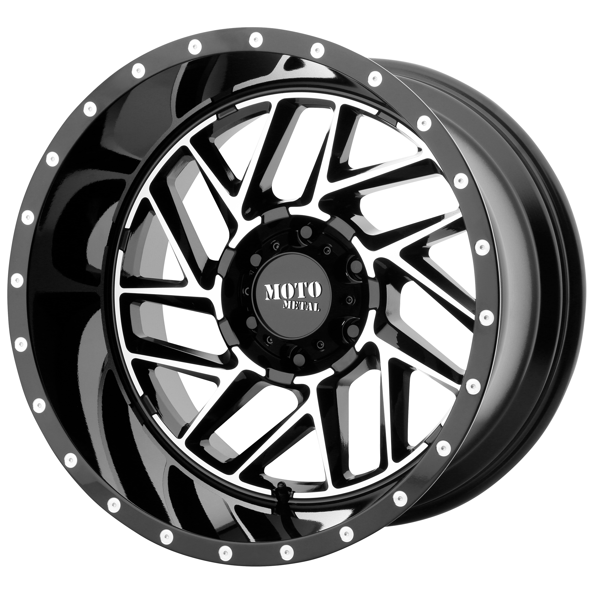 MO985 20X10 8X170 G-BLK MACH -18MM