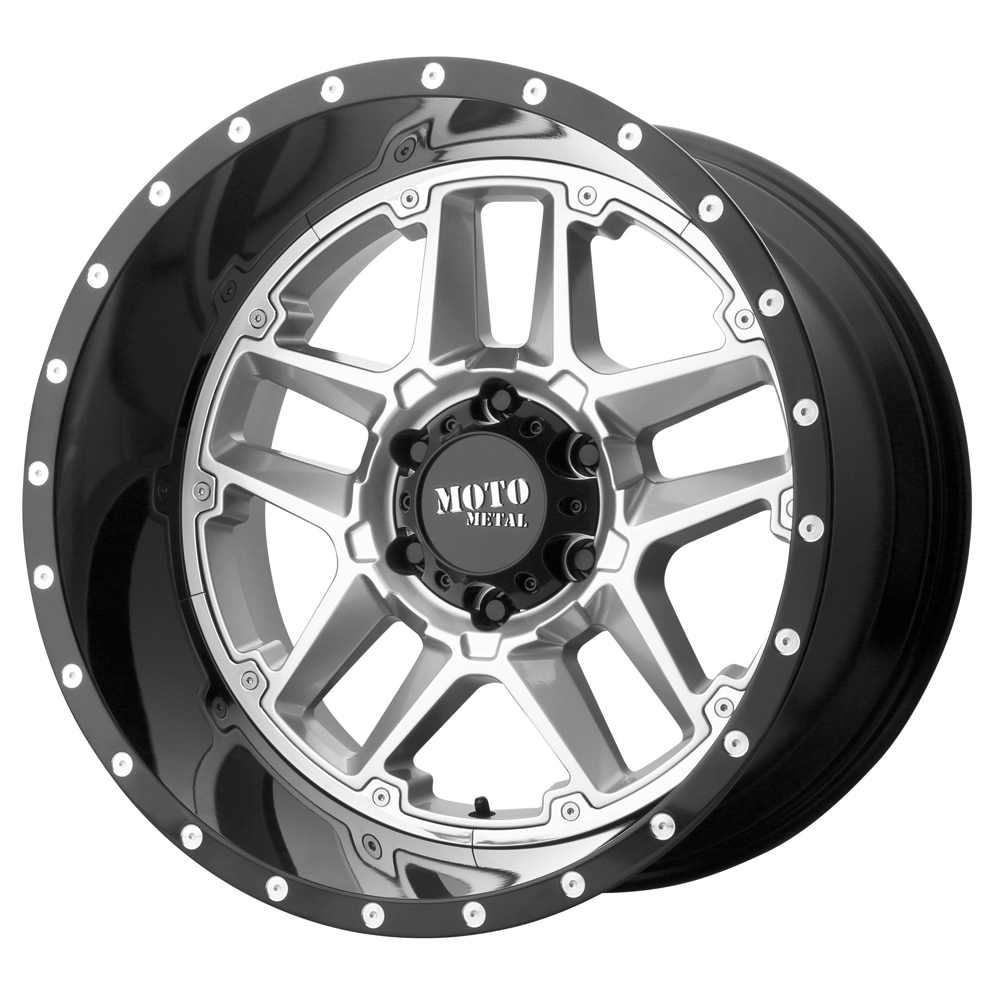 MO987 20X12 8X170 G-SLV G-BLK LP -44MM