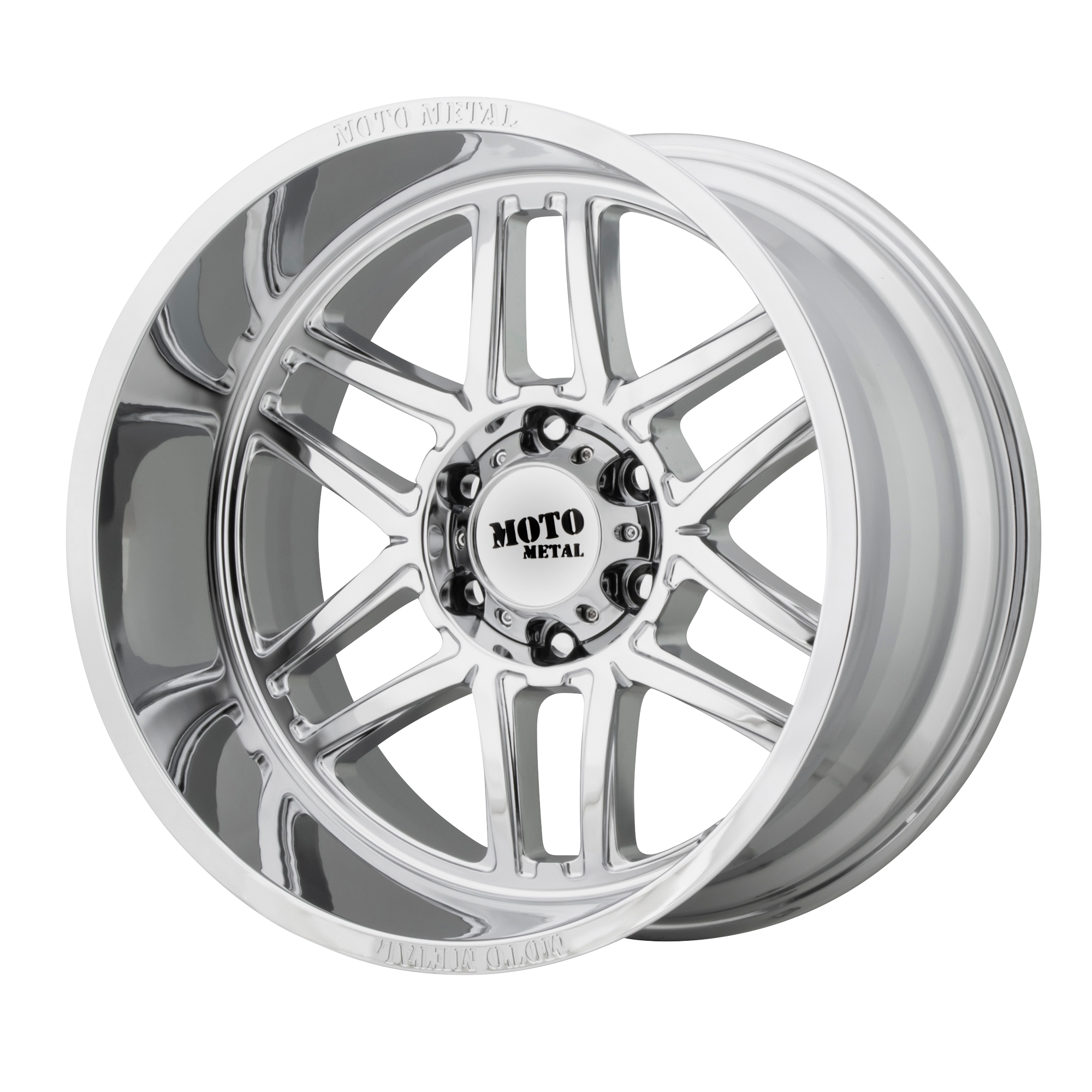 MO992 22X10 8X6.5 CHROME -18MM