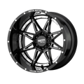 MO993 18X8.5 6X5.5 G-BLK MILL 18MM