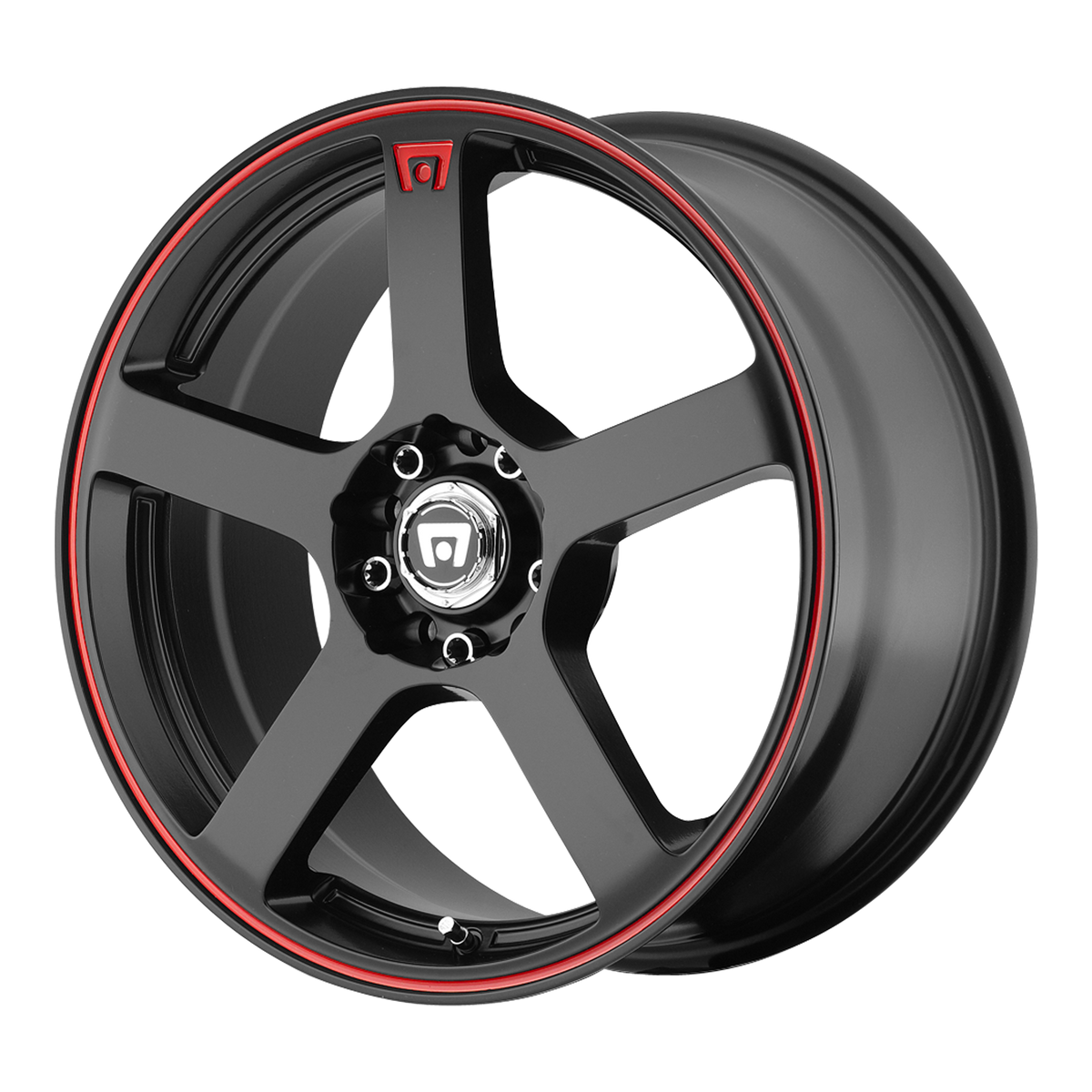 MR116 18X8 5X112/4.5 M-BLK/RED +45MM