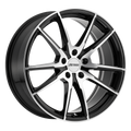 PE P0A 18X8 5X4.5 76 G-BLK MACH +40