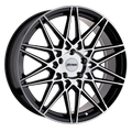 PE P3C 17X8 5X112 66 G-BLK MACH +40