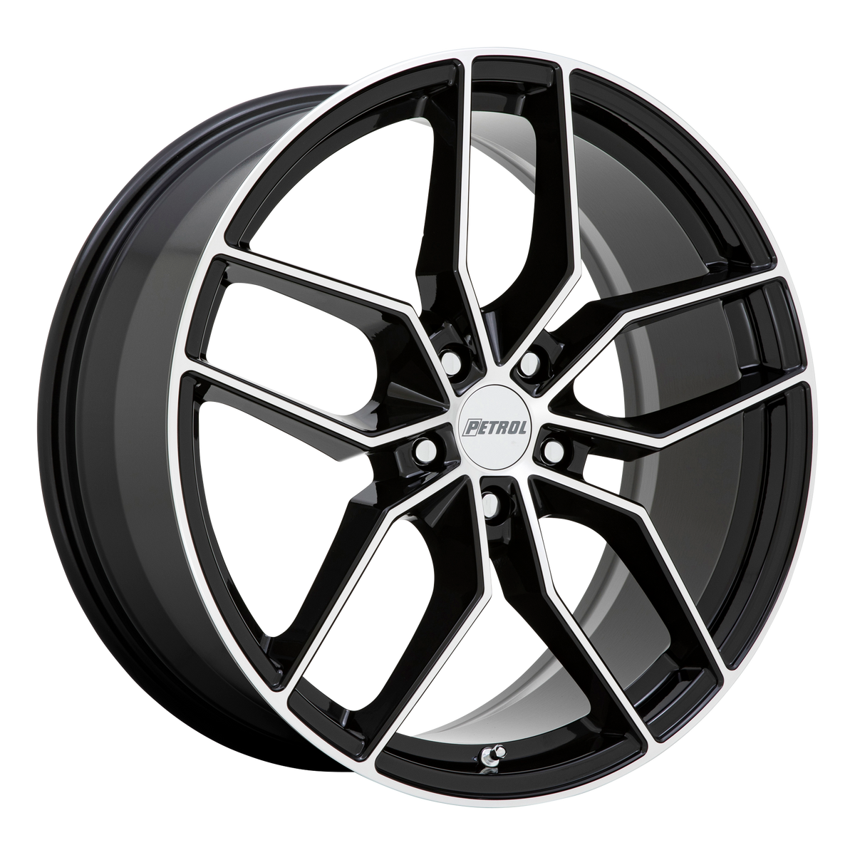 PE P5C 17X8 5X115 76 G-BLK MACH +40