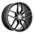 PE P5C 18X8 5X112 66 G-BLK MACH +40