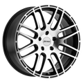 P6A 17X7.5 4X100 72.1 +40 G-BLK-MACH