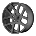 PR107MB 22X9 5X115 71.5 M-BLK 18MM