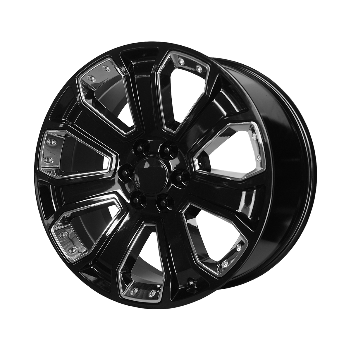 PR113GC 22X9 6X5.5 78.1 G-BLK CHR-ACC 24