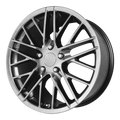 PR121H 18X9.5 5X4.75 70.7 H-SLV-DRK 56MM