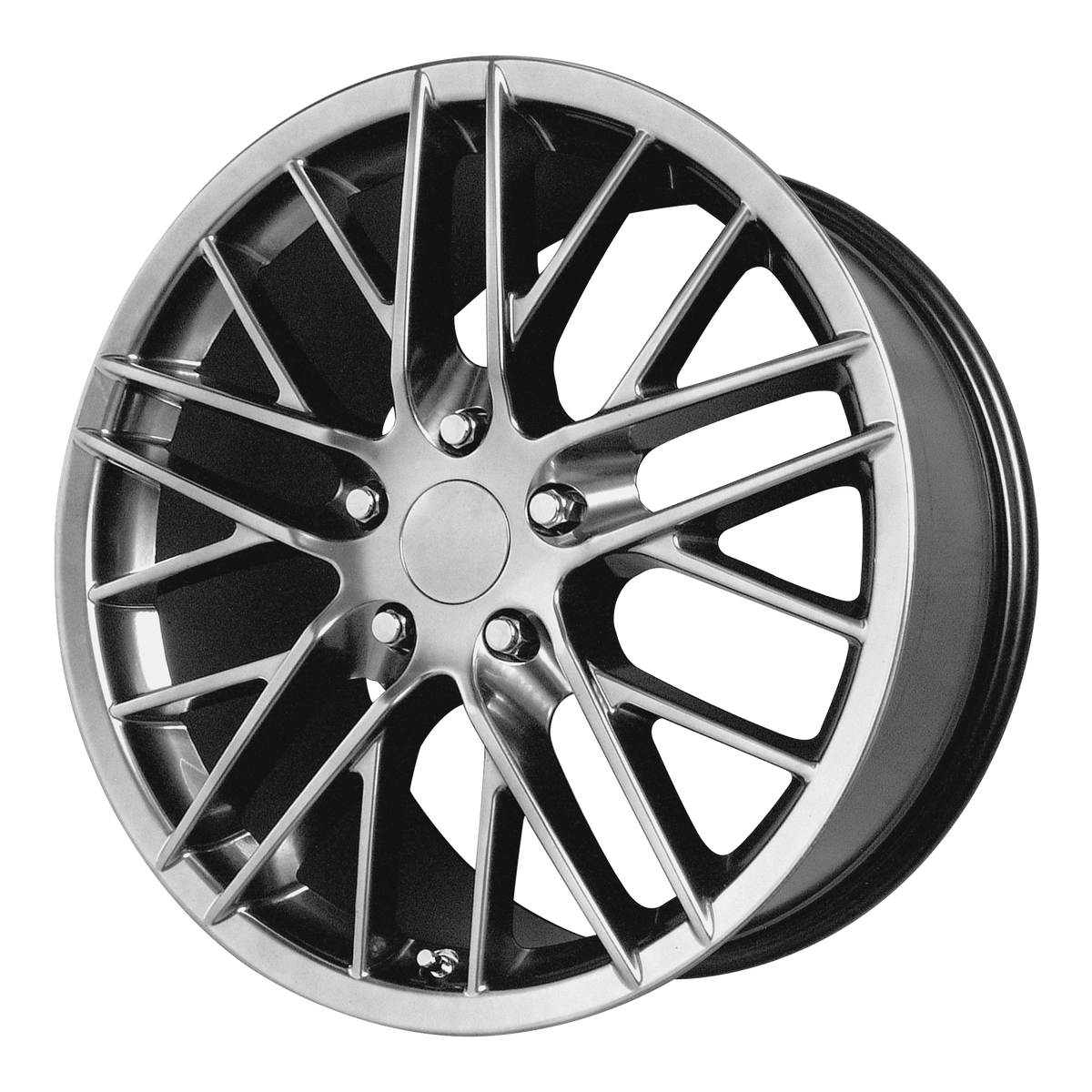 PR121H 18X9.5 5X4.75 70.7 H-SLV-DRK 56MM