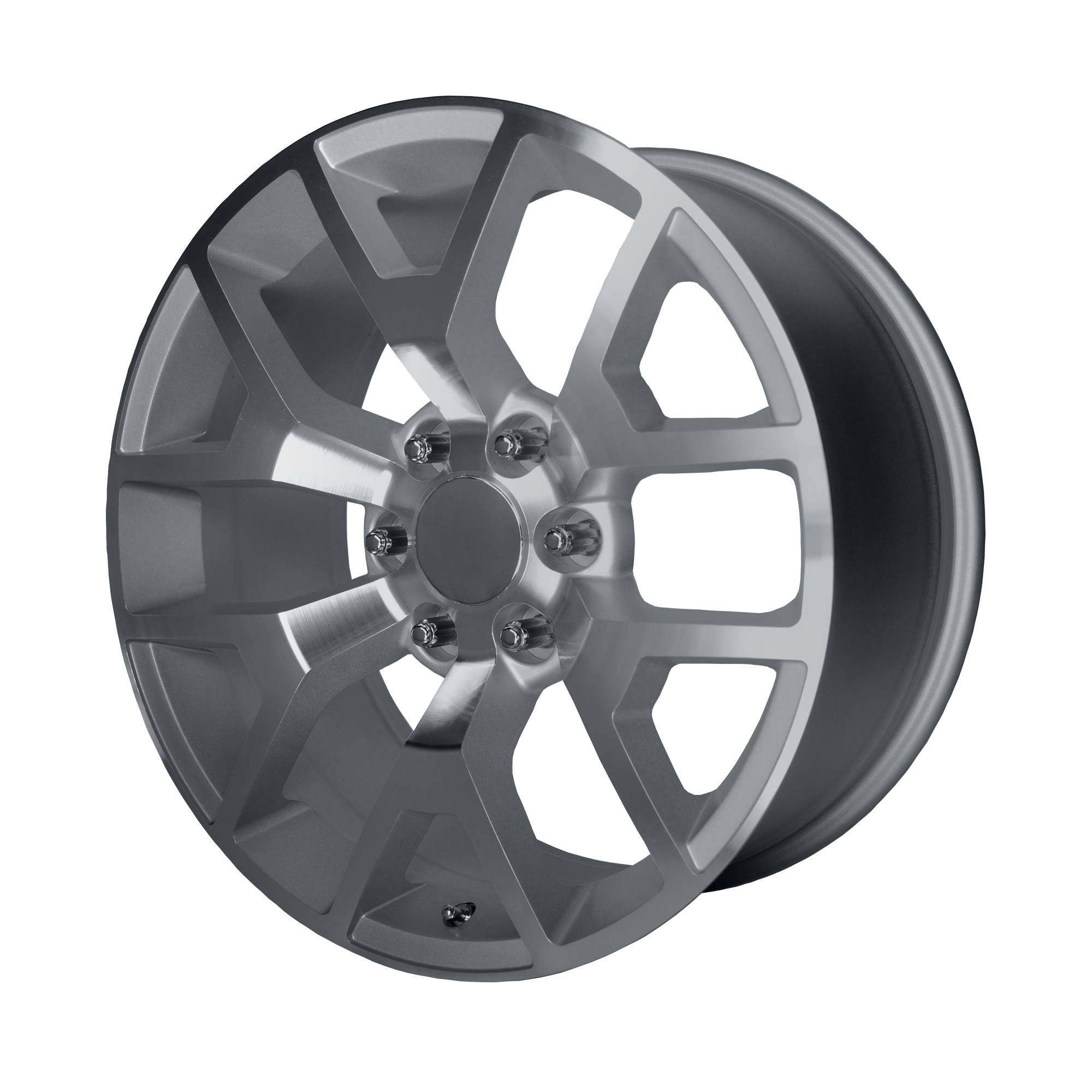 PR169S 22X9 6X5.5 78.1 SLV MACH-SPK 28MM