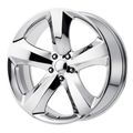 PR170C 20X8 5X115 71.5 CHROME 24MM