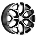 PR176BM 22X9 6X5.5 78.1 G-BLK MCH-SPK 24