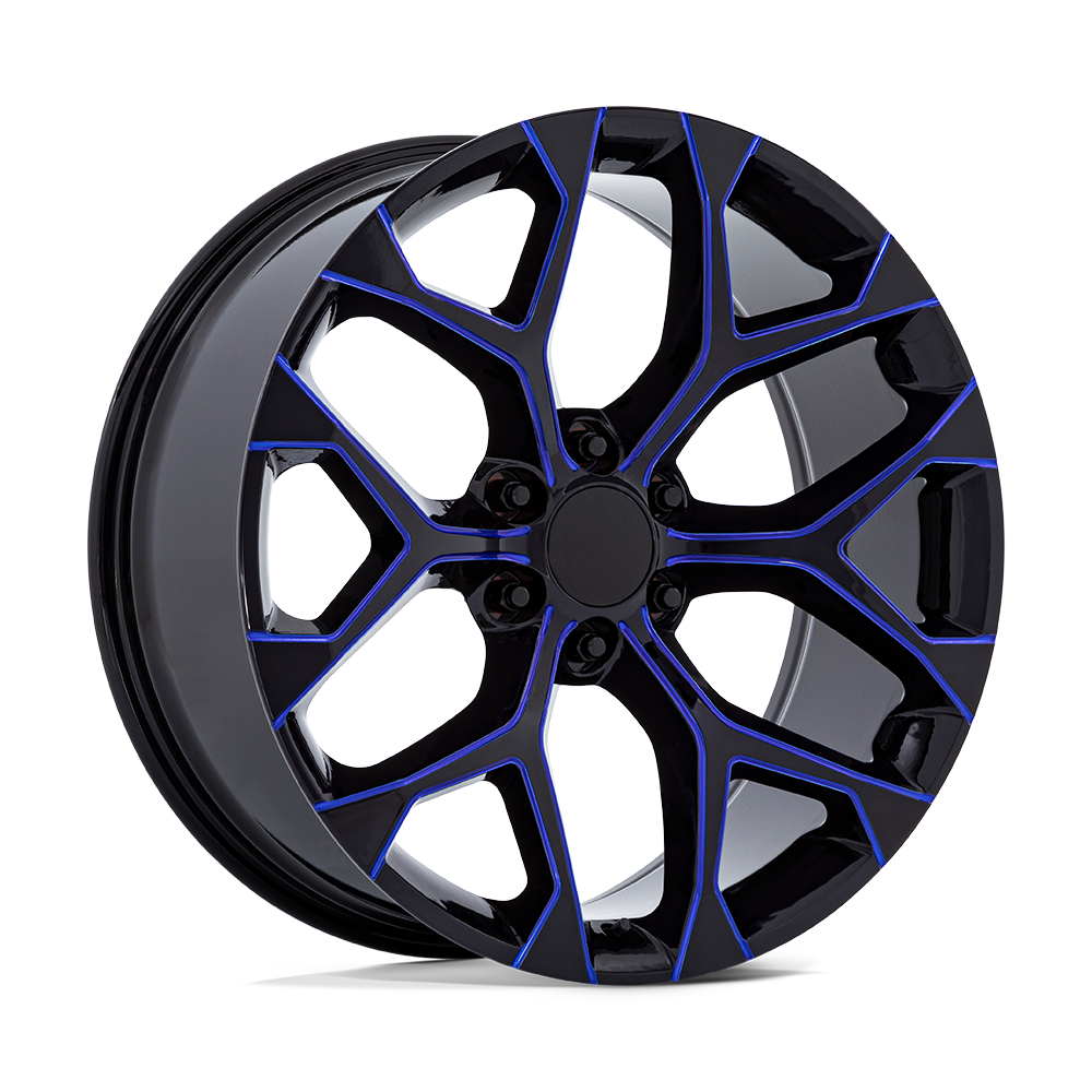 PR176 20X9 6X5.5 78 G-BLK BLUE-MILL +24