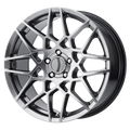 PR178H 19X9.5 5X4.5 73 H-SLV-DRK +30
