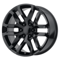 PR196SB 22X9 6X5.5 78.1 S-BLK 24MM