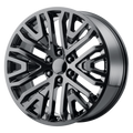 PR197GB 22X9 6X5.5 78.1 G-BLK 28MM