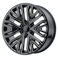 PR197 24X10 6X5.5 78 G-BLK MILL +31