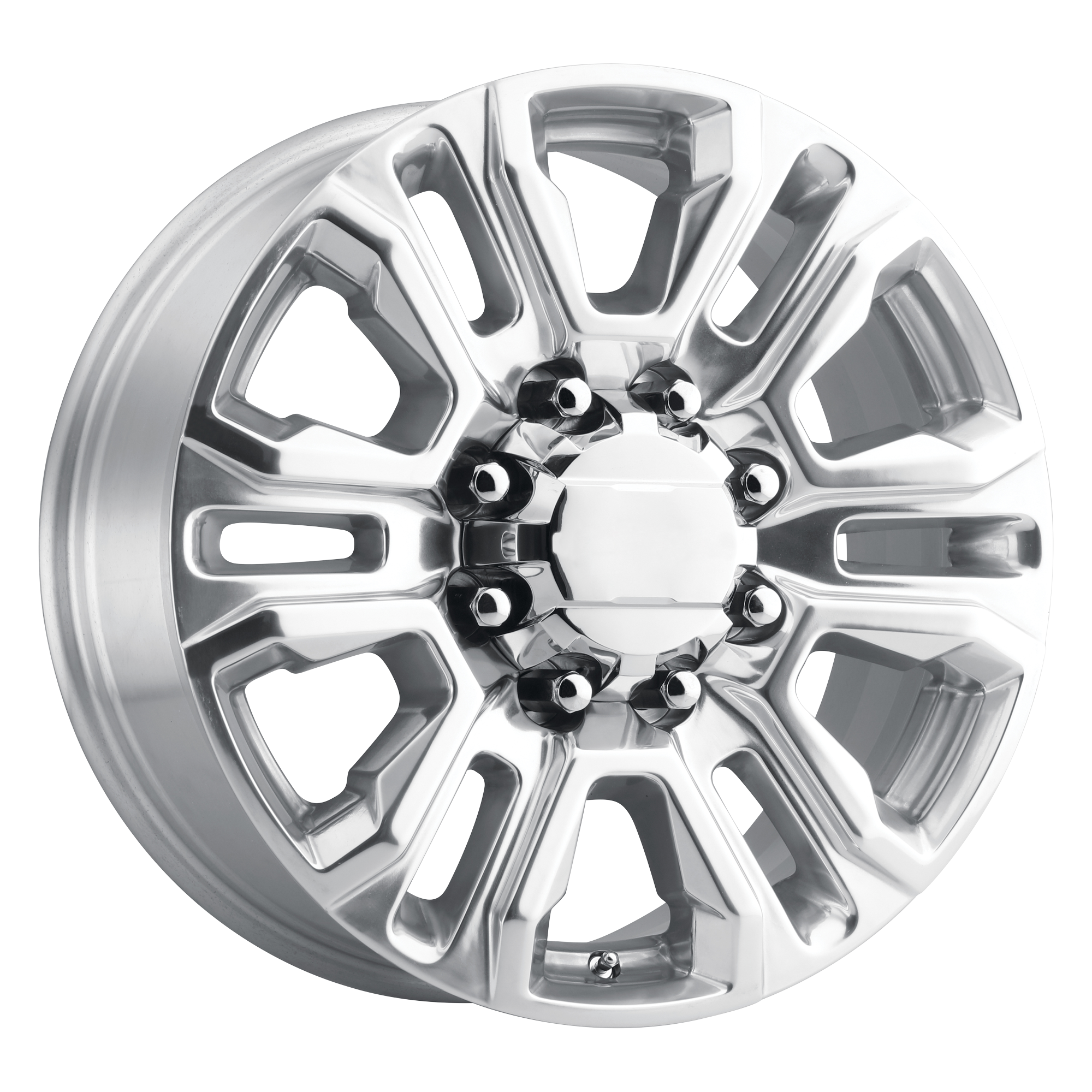 PR207C 20X8.5 8X180 124.1 CHROME 47MM