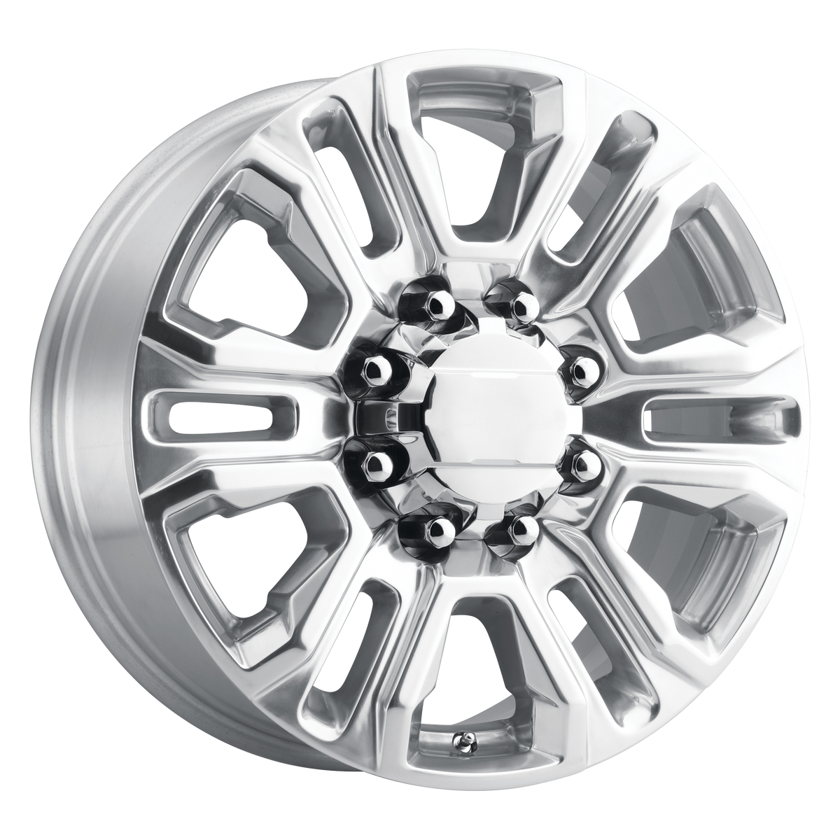 PR207 20X8.5 8X180 124 +47 CHROME