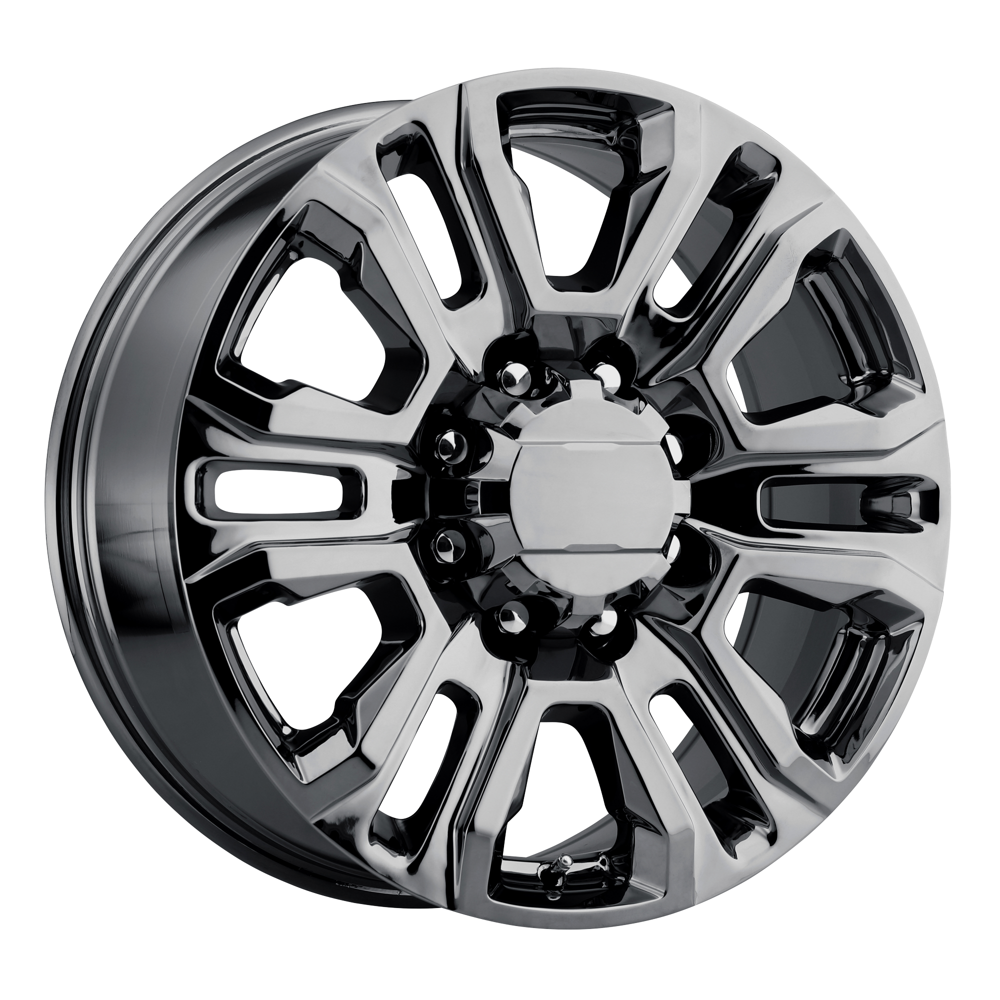 PR207BC 20X8.5 8X180 124.1 BLK-CHR 47MM