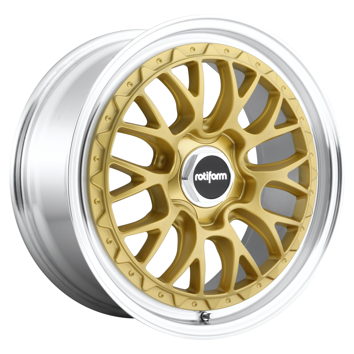 LSR 19X10 5X4.5 72 AU +25 GOLD & POL