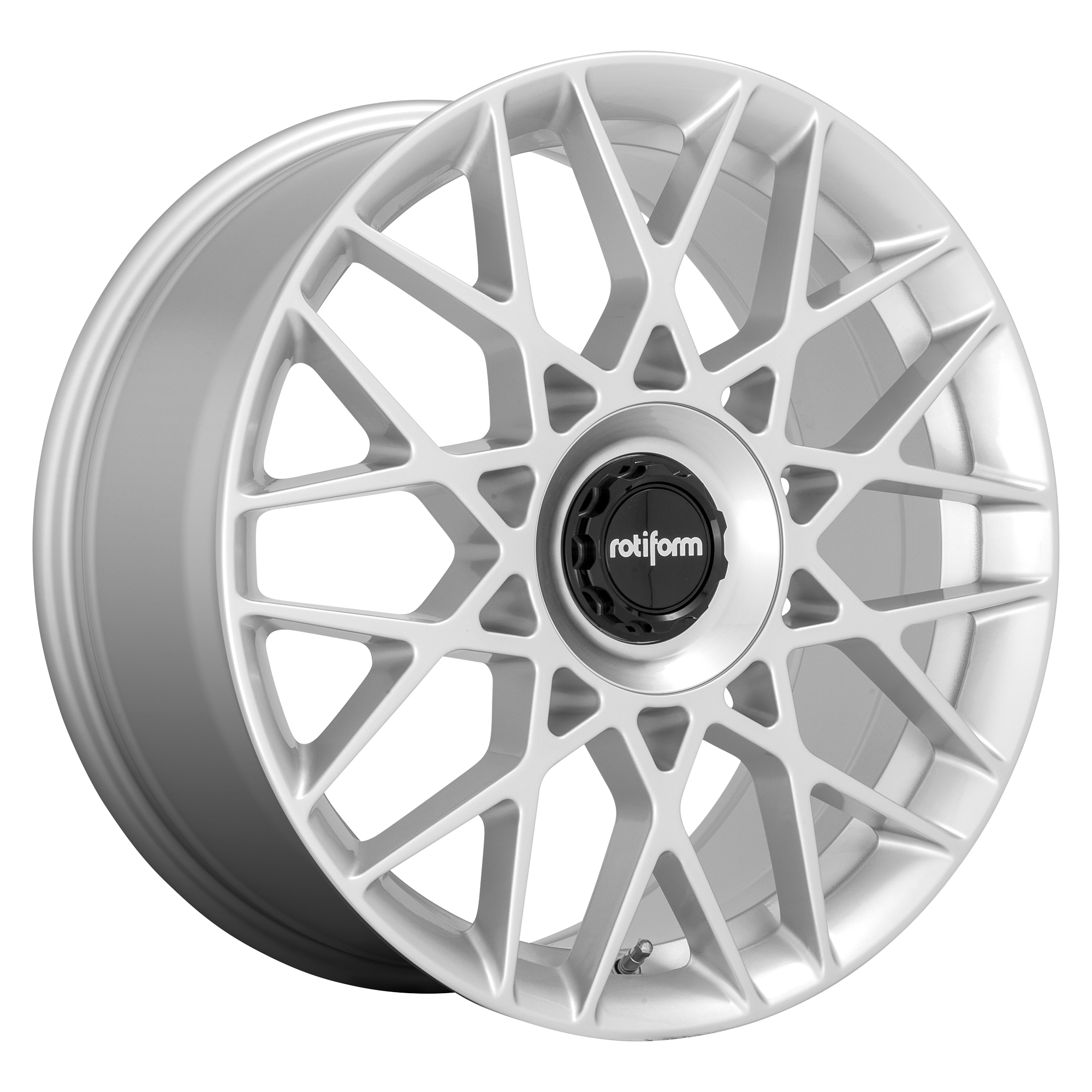 R167 BLQ-C 19X8.5 5X4.25/4.5 SILVER 45MM