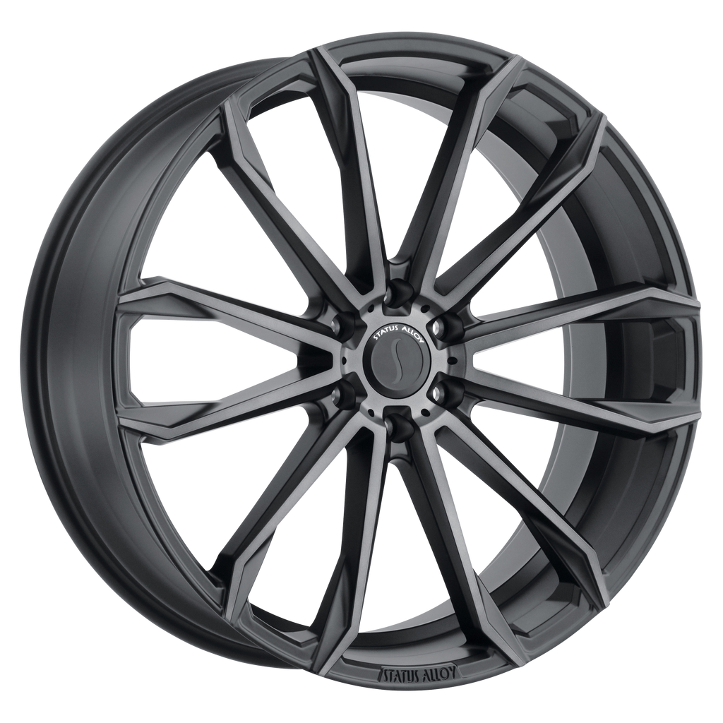 ST MASTADON 22X9.5 5X115 +15 76 CARBON