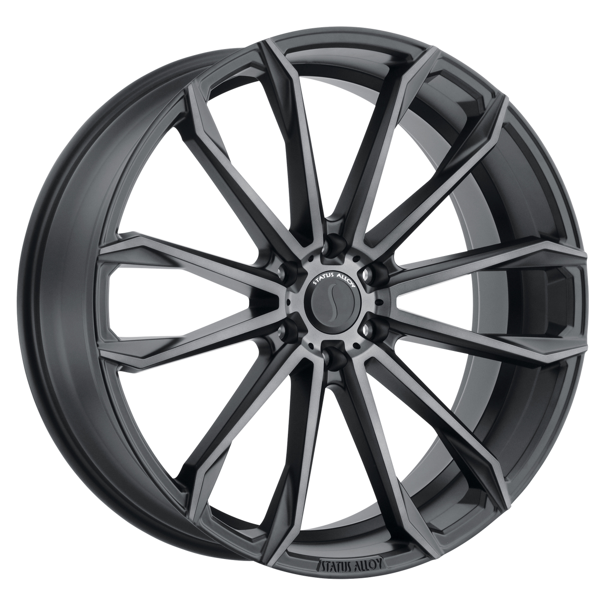 ST MASTADON 22X9.5 5X115 +15 76 CARBON